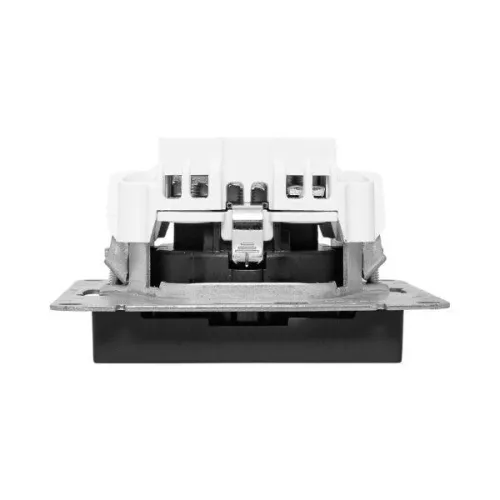 Розетка СП Эпика 16А с заземл. защ. шторки механизм черн. EKF UP1-SOB-111 фото 7