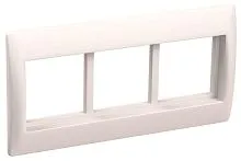 Рамка 6мод. с суппортом 75мм бел. PRIMER IEK CKK-40D-RSU6-075-K01