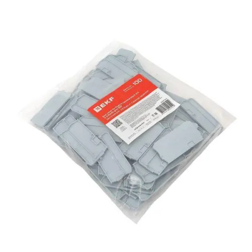 Заглушка для 2.5 Push-in 3 вывода сер. EKF EP-PIT-2.5-3 фото 4