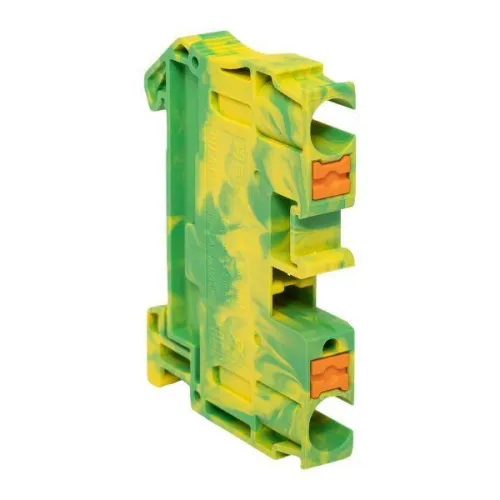 Колодка клеммная пружинная 6 Push-in земля EKF PIT-6-pe