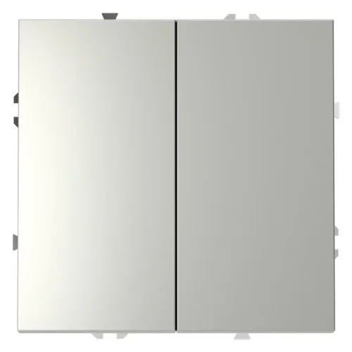 Выключатель 2-кл. СП S70 10А с самовозвратом механизм сталь Voltum VLS020605