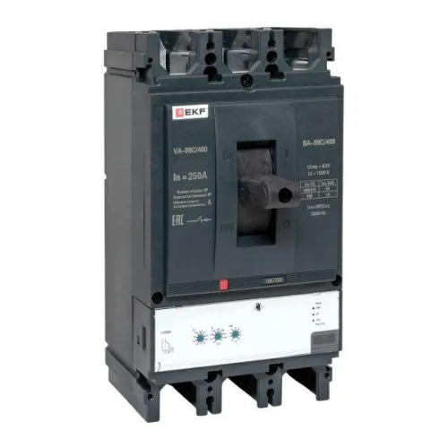 Выключатель автоматический 3п 400/250А 45кА ВА-99C Compact NS PROxima EKF mccb99C-400-250