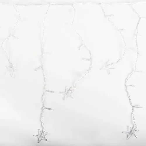 Гирлянда "Бахрома" DICLD-100M-C 100 мультиколорт светодиодов 1.7х0.5м с насадками SHLights 4690601047199 фото 2