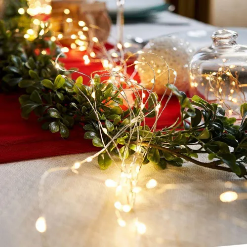 Гирлянда "Роса" 100м 1000LED тепл. бел. с трансформатором Neon-Night 303-236 фото 8