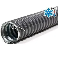 Металлорукав в ПВХ изоляции МРПИ НГ 20 УХЛ1 d20мм с протяжкой морозостойкий черн. (уп.50м) ГОФРОМАТИК zeta42333
