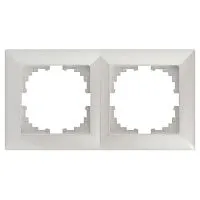 Рамка 2-м СП Solo 4-502-06 перламутр Intro Б0053995