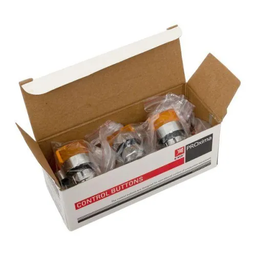 Механизм переключателя исполнительный ХB4 желт. на 3 положения возвратный без фиксации с подсветкой с короткой ручкой PROxima EKF XB4BD3L-Y фото 10