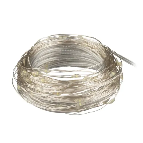 Светильник светодиодный садовый SLR-G03-200W нить 200LED холод. бел. на солнечн. батарее ФАZА 5033337 фото 7