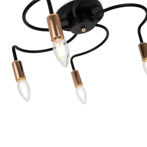 Светильник Matis 40Вт E14х5 IP20 потолочн. Freya FR4010CL-05GB фото 4