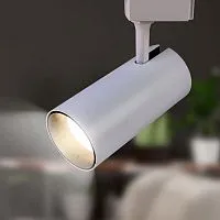 Светильник трековый TR5-30 30Вт COB 4000К 2100лм 1ф WH бел. Эра Б0049054