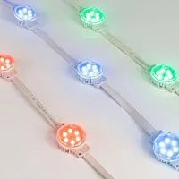 Модуль управляемый SPI-F6-D40 24V RGB-RAM-Auto (1.25Вт IP68 120 deg) (пластик ) Arlight 036828