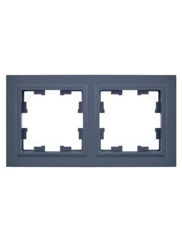 Рамка 2-м IP44 BRITE РУ-2-БрМ-44 маренго IEK BR-M22-44-K35 фото 6