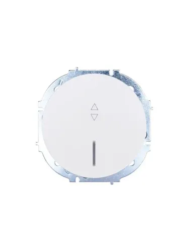 Выключатель проходной 1-кл. СП OSEN 10А IP20 с подсветкой механизм бел. LEZARD 743-0288-114