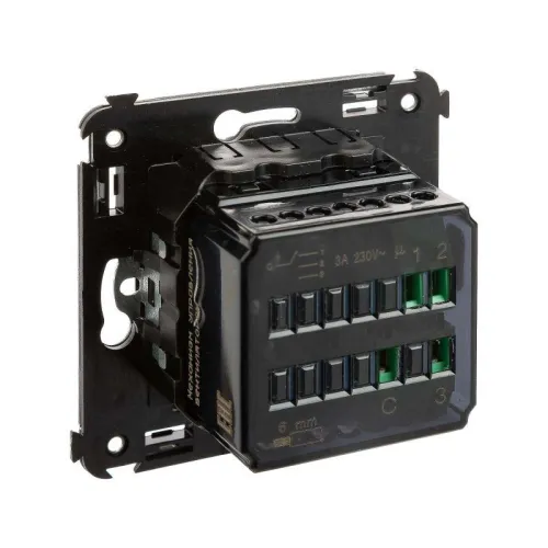 Механизм управления вентиляторами СП "Avanti" "Черный квадрат" DKC 4402173 фото 3