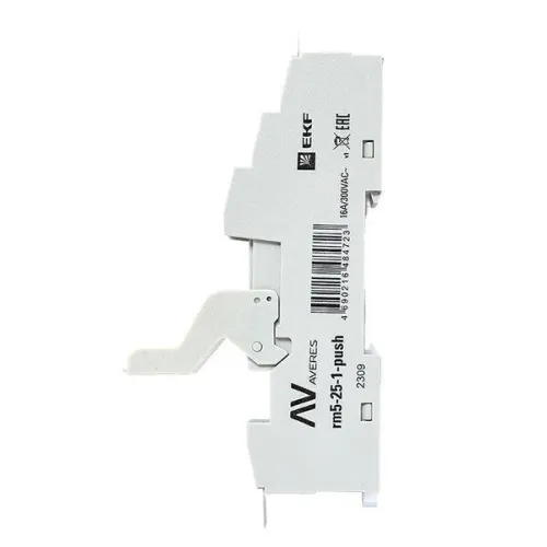 Разъем для реле РM5 25/1 Push-in AVERES EKF rm5-25-1-push фото 5