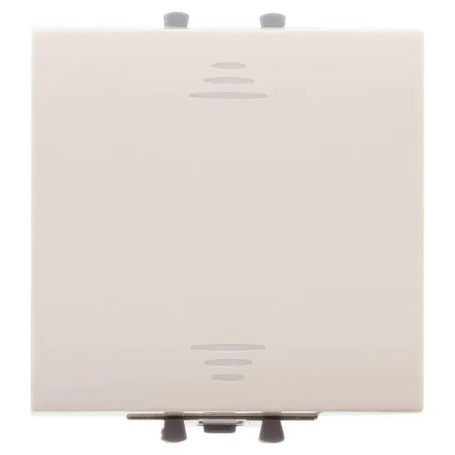 Выключатель модульный 1-кл. 2мод. Avanti "Ванильная дымка" 16А IP20 беж. DKC 4405102