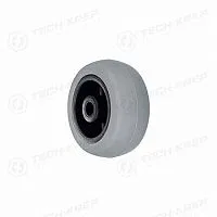 Колесо на ось выкатного ролика обрезиненное d45 (уп.1шт) Tech-Krep/Zitar 151214