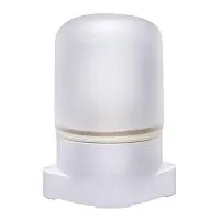 Светильник 1502 до 125 оС НПБ-400 КСС-002 230В 60Вт бел. Camelion15260