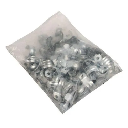 Скоба крепежная однолапковая d21-22мм метал. EKF sm-1-21-22 фото 2