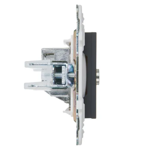 Розетка TV оконечная SKANDY SK-A12G графит IEK SK-A10-O-K53 фото 4