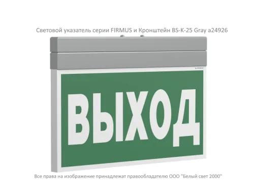 Указатель световой BS-FIRMUS-71-S1-INEXI2 Белый свет a18967 фото 4