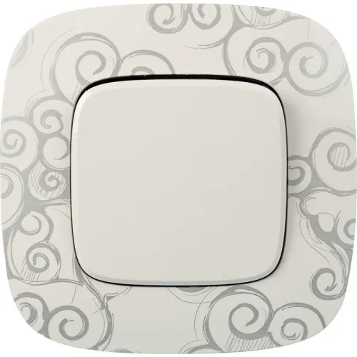 Выключатель 1-кл. СП Valena Allure 10А IP20 250В 10AX с лицев. панелью безвинтов. зажимы механизм бел. Leg 752701 фото 4