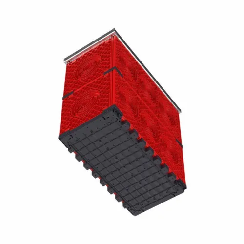 Колодец пластиковый для кабельной канализации с крышками 750х375х750 DKC 270375 фото 2