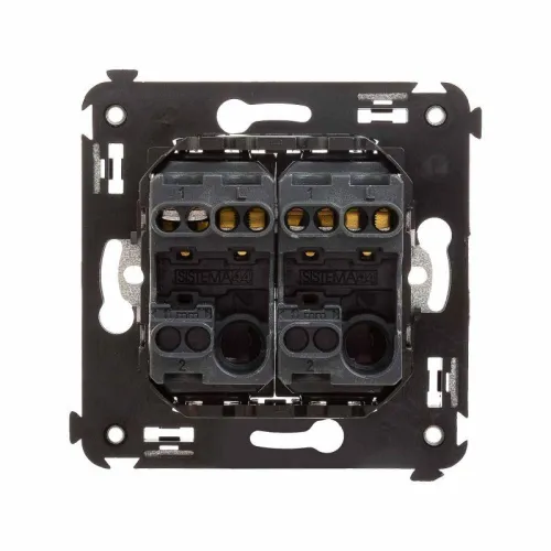 Кнопка 2-кл. СП "Avanti" "Черный квадрат" DKC 4402154 фото 3