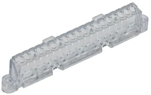 Суппорт для шин в корп. (ширина 4 мод.) UNION IEK UIC-KP00D-S-04