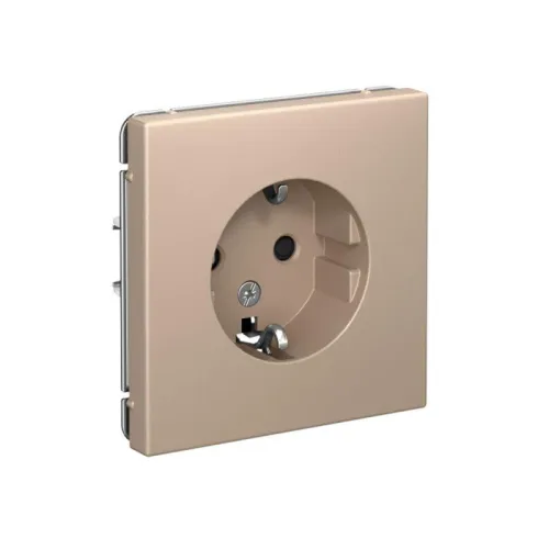 Розетка ArtGallery 16А с заземл. быстрозажим. клем. механизм песочн. SE GAL001243S фото 2