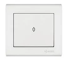 Выключатель проходной 1-кл. Manolya бел. Makel 41001005
