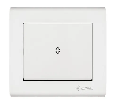 Выключатель проходной 1-кл. Manolya бел. Makel 41001005