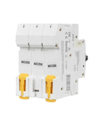 Выключатель автоматический модульный 3п C 25А M06N ARMAT IEK AR-M06N-3-C025 фото 9