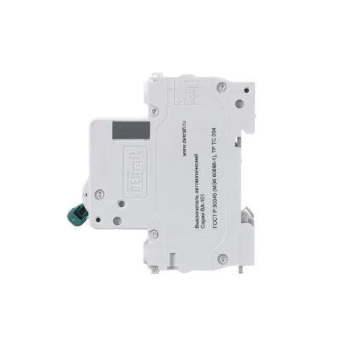 Выключатель автоматический модульный 3п C 25А 4.5кА ВА-101 DEKraft 11080DEK фото 2