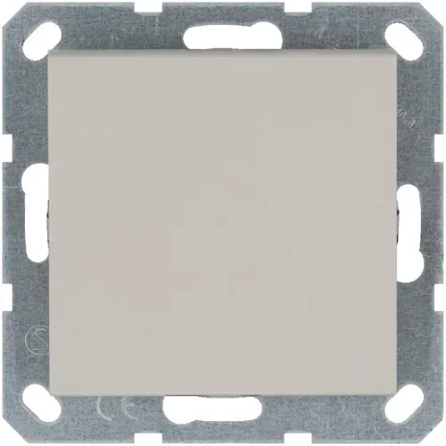 Кнопка звонка 1-кл. 10А IP20 механизм тауп Jasmart G3010T