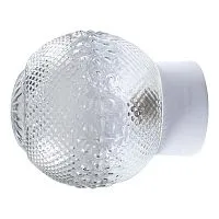 Светильник НББ 64-60-080 "Цветочек" d150 1х60Вт E27 IP20 корпус прямой бел. Элетех 1005100155