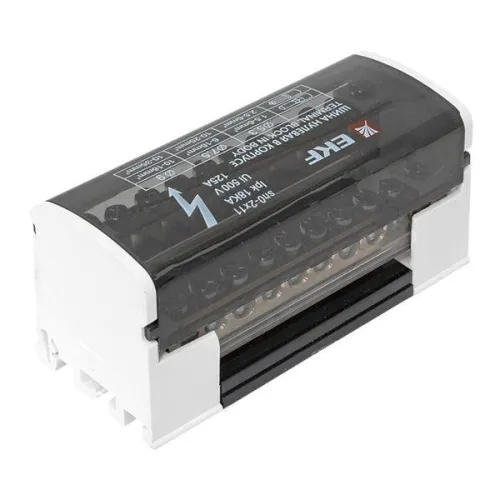 Шина нулевая в корпусе 2х11 EKF sn0-2x11 фото 3