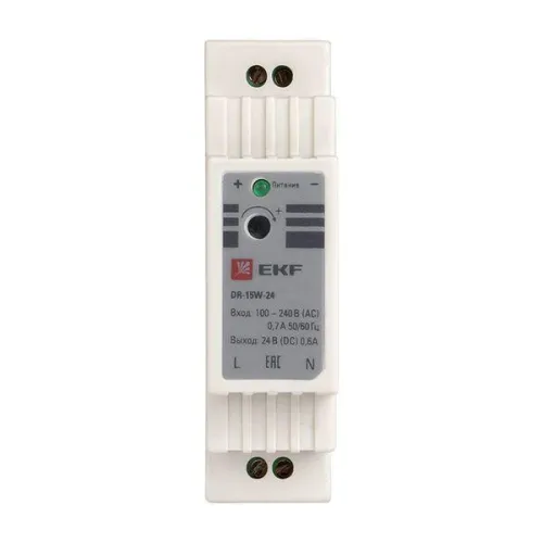 Блок питания 24В DR-15W-24 PROxima EKF dr-15w-24 фото 4