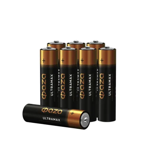 Элемент питания алкалиновый AAA/LR03 1.5В ULTRAMAX BL-8 (уп.8шт) ФАZА 5064683 фото 4