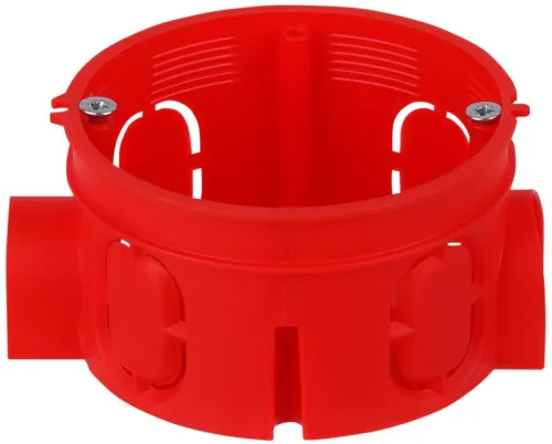 Коробка установочная СП 65х40 с саморезами IP30 Ruvinil 10180С фото 2