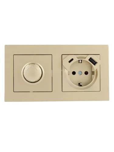 Рамка 2-м VESNA горизонт. без вставки зол. LEZARD 742-3600-147 фото 5