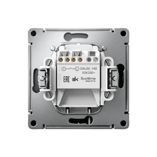 Выключатель карточный ArtGallery 10А без задержки времени быстрозажим. клем. бел. SE GAL000114S фото 2
