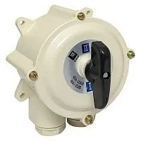 Переключатель пакетный 1-кл. 40А IP56 ПП 2-40/Н2 М2 пл. беж. EKF pp-2-40-4