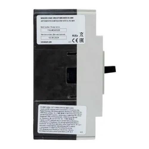 Выключатель автоматический 3п 63/25А 25кА ВА-99М PROxima EKF mccb99-63-25m фото 5