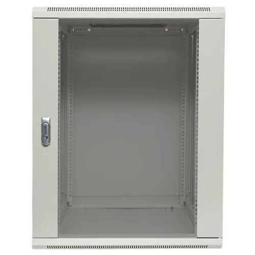 Шкаф настенный 19дюйм TERACOM PRO 15U 600600мм дверь стеклянная с замком-ручкой сер. EKF TRP-WLL-1566-40G фото 20