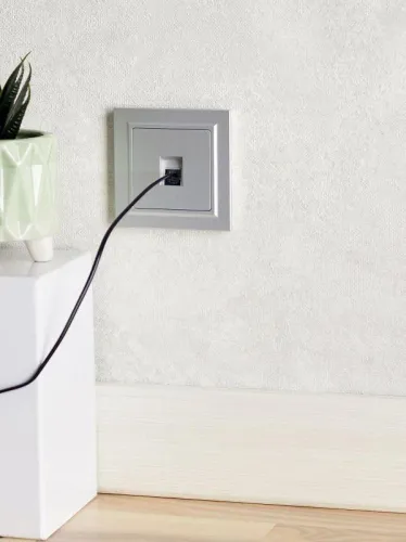 Розетка компьютерная СП RJ45 кат.5E BRITE РК10-БрА механизм алюм. IEK BR-K10-1-K47 фото 8