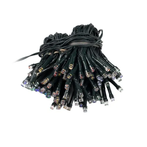 Светильник светодиодный садовый SLR-G01-100M гирлянда 100LED мультиколор с колышком на солнечн. батарее ФАZА 5033405 фото 4