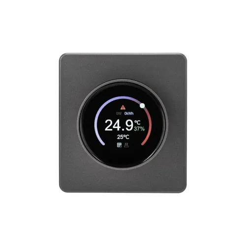 Терморегулятор СП ROUND Wi-Fi титан Kranz KR-78-0728-2