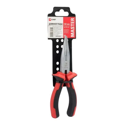 Длинногубцы 160мм Master Basic EKF dg-160-mas фото 3