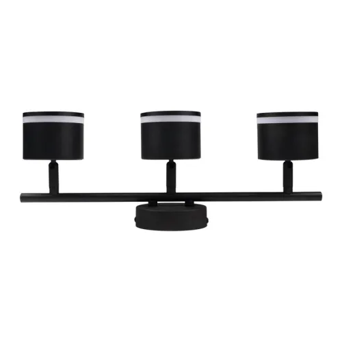 Светильник PCL-0703 max 20Вт (каждая лампа) 3xGX53 IP20 230В BL настен./потолочн. декор. под лампу JazzWay 5066847 фото 3